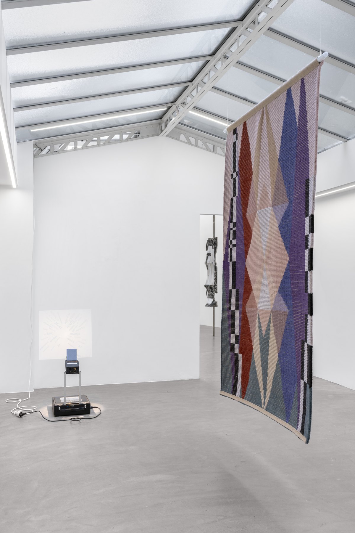 Installation view of Total Articulations, Bremond Capela, Paris, France, 2025